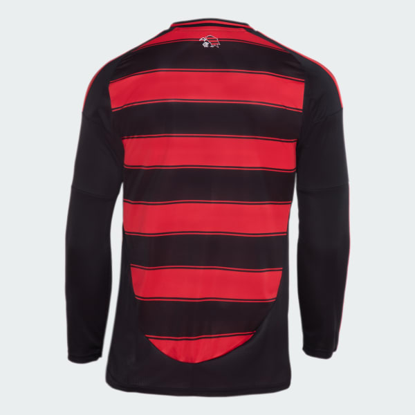 Flamengo 2025/26 Camiseta Local Long Sleeve Versión Aficionado - Imagen 2