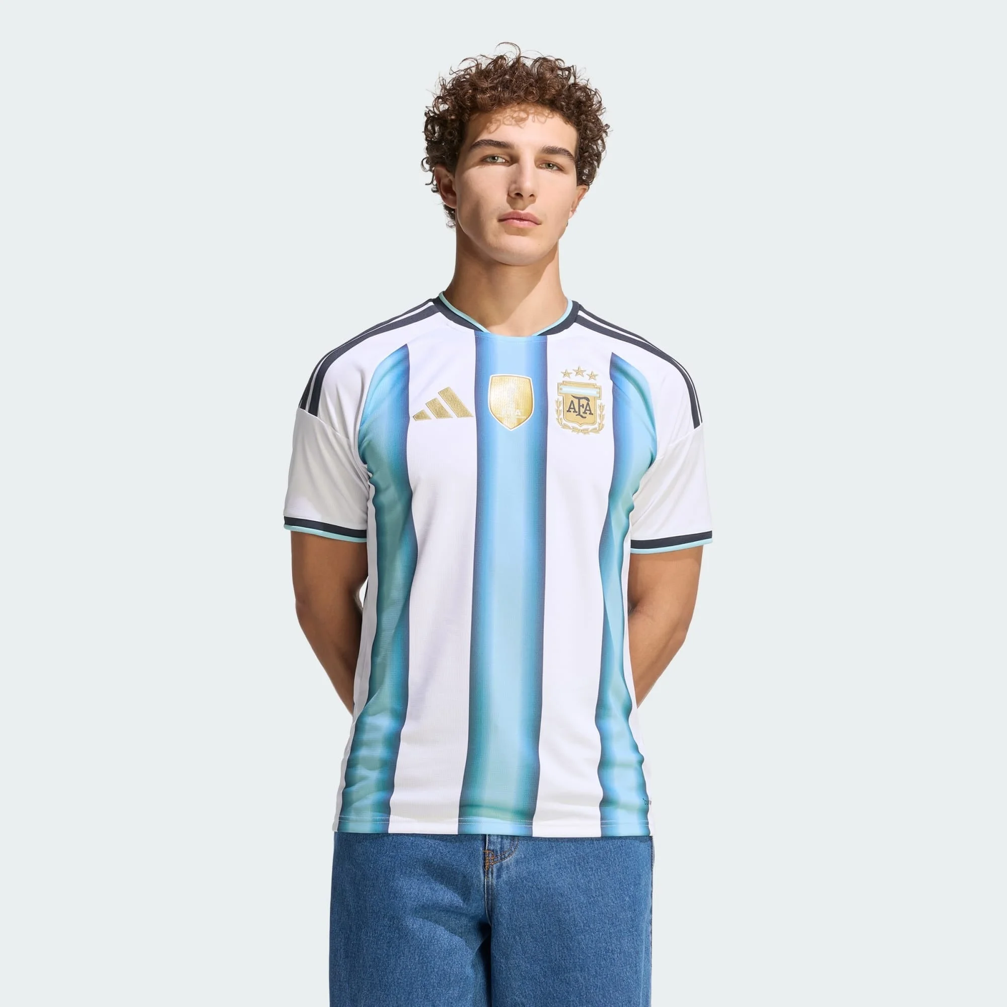 Camisa_Argentina_26_I_Branco_JM8 Camiseta Argentina 2026/27 Fan - Imagen 1