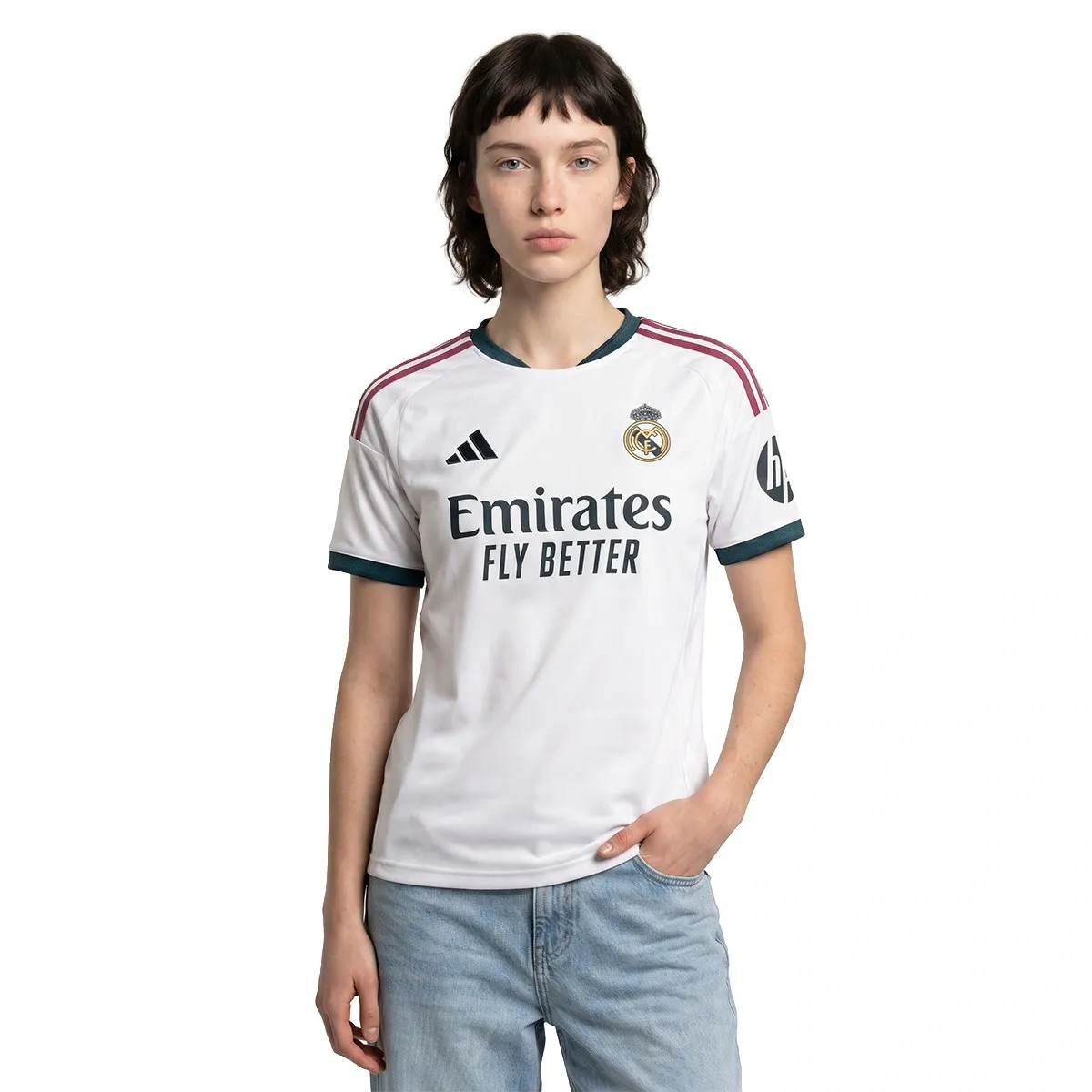 imgi_8_camiseta-adidas-real-madrid-primera-equipacion-mujer-2026-2027-white-0 Camiseta Real Madrid 26/27 Mujer - Imagen 1