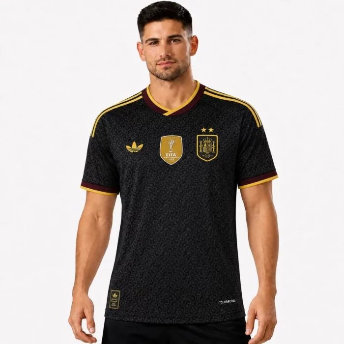 Camiseta  España Campeones 26-27 Edición Especial Negra - Imagen 2